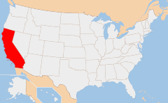 California 地图