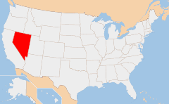 Nevada 地图